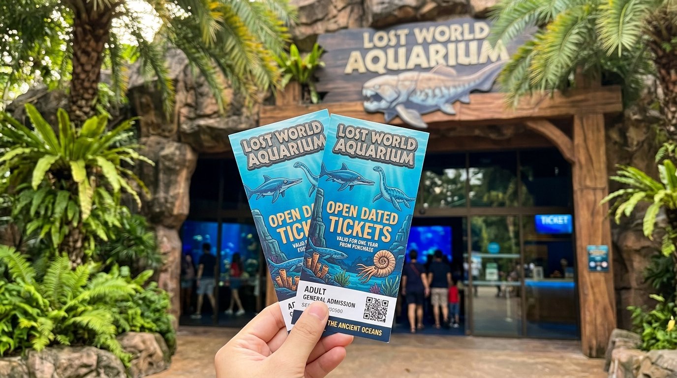 Lost World Aquarium Open Dated Tickets